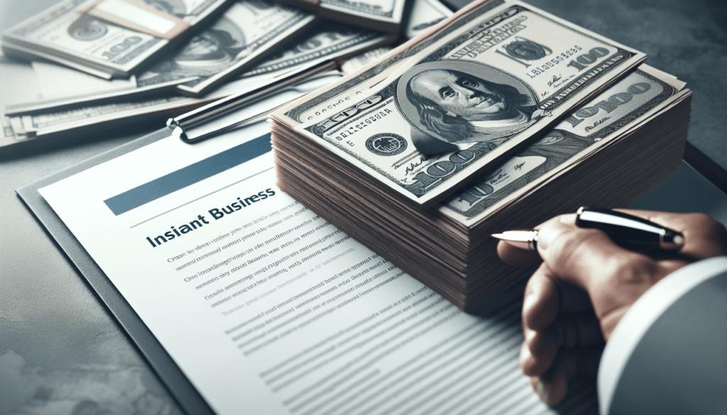 instant business loan for new business