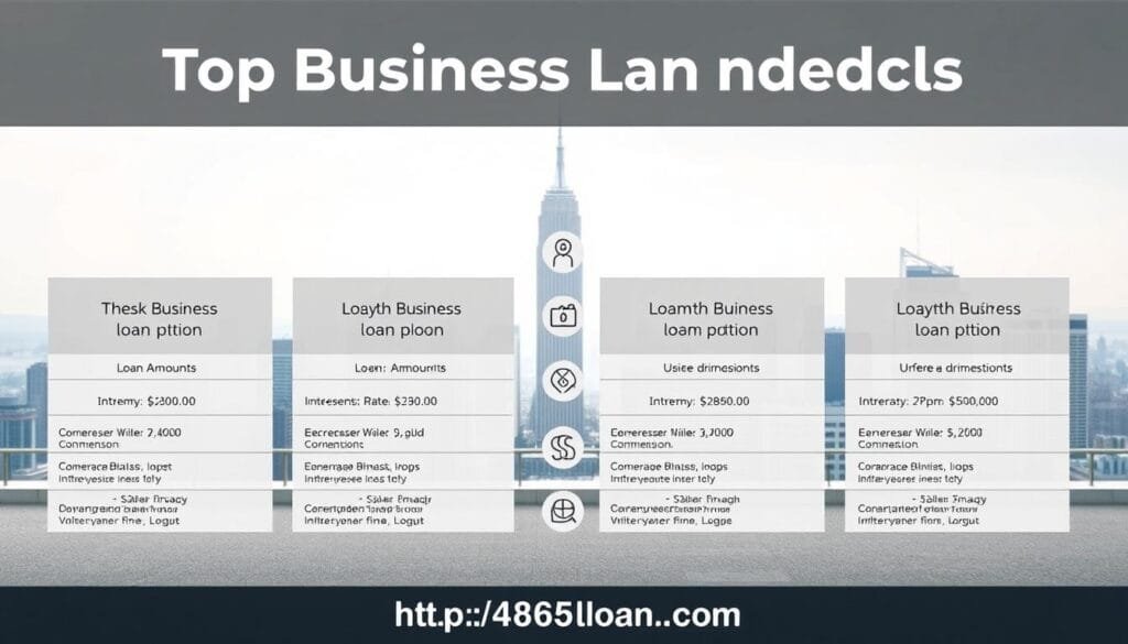 business loan comparison